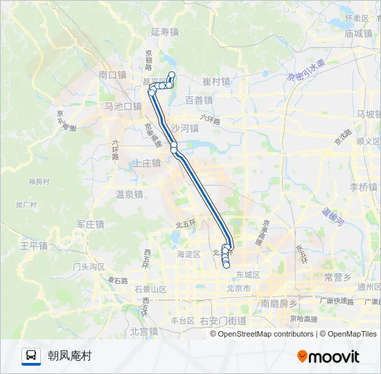 345快 Bus Line Map