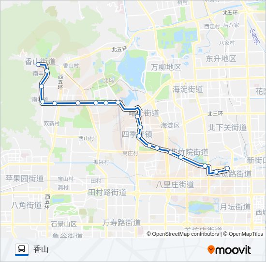 360快 bus Line Map