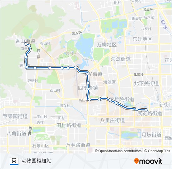 360快 bus Line Map