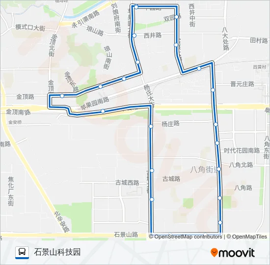 399内 Bus Line Map