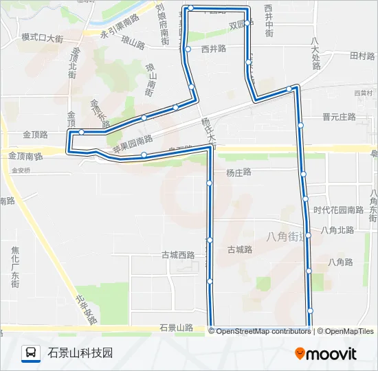 399外 Bus Line Map