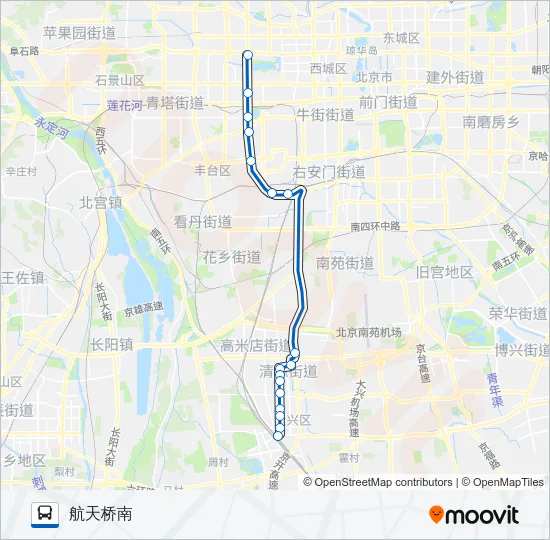 631快 Bus Line Map