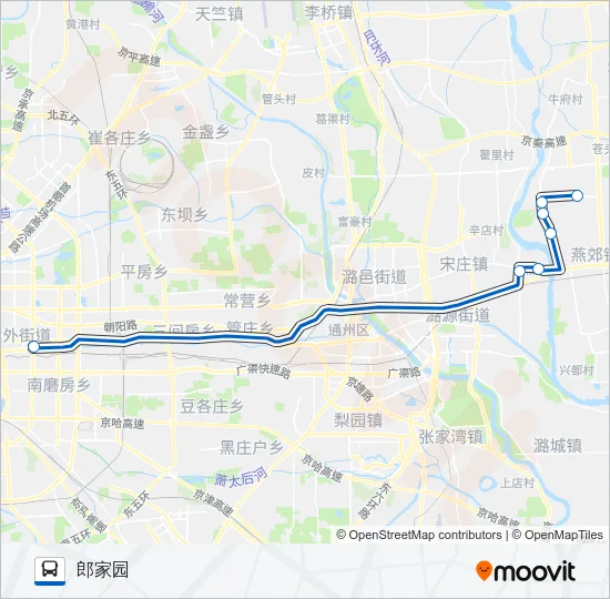 818快 Bus Line Map