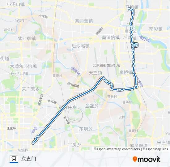 850快 Bus Line Map