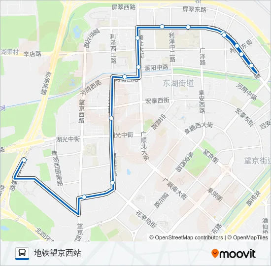 专112 Bus Line Map