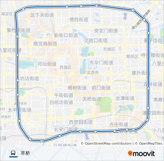 北京公交300路线路图图片