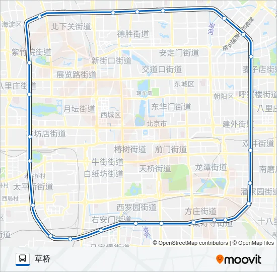 300快内 Bus Line Map
