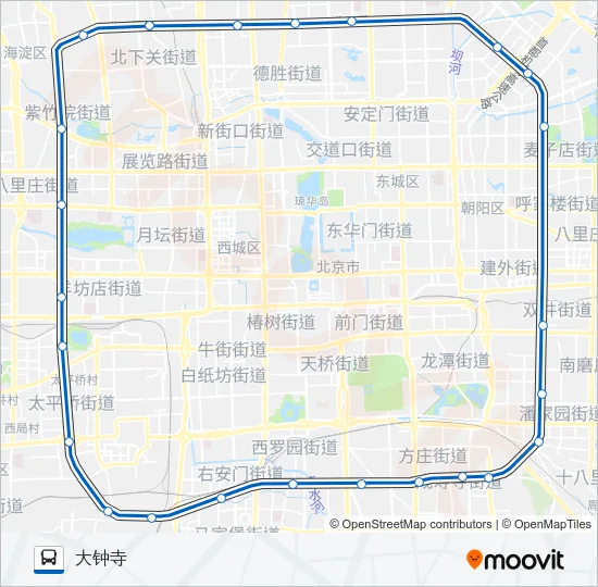 300快外 Bus Line Map
