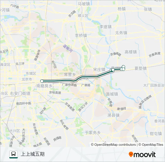 快速直达专线9 Bus Line Map