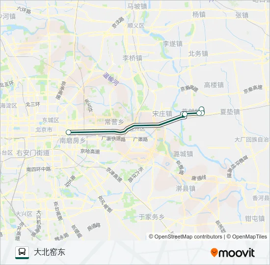快速直达专线9 Bus Line Map
