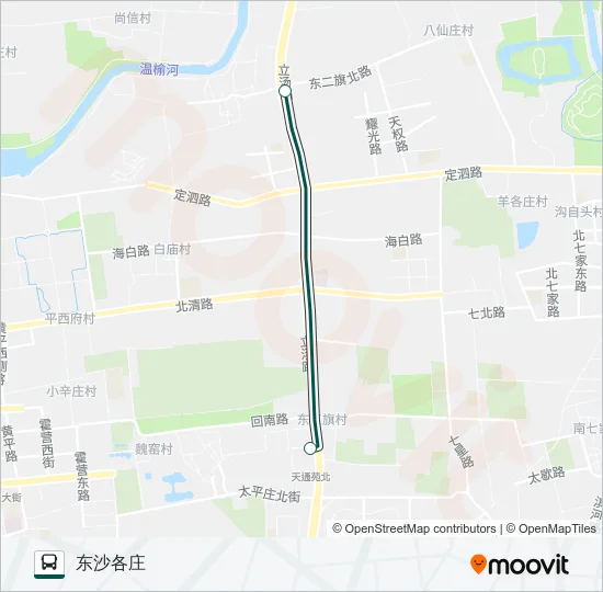 快速直达专线11 Bus Line Map