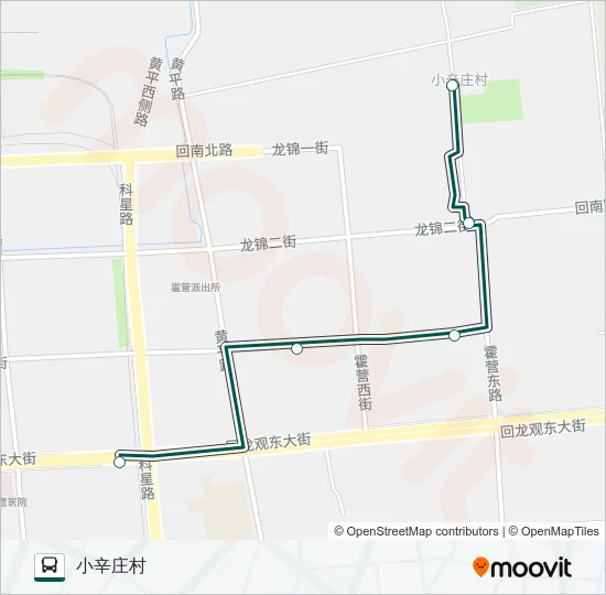 快速直达专线18 Bus Line Map