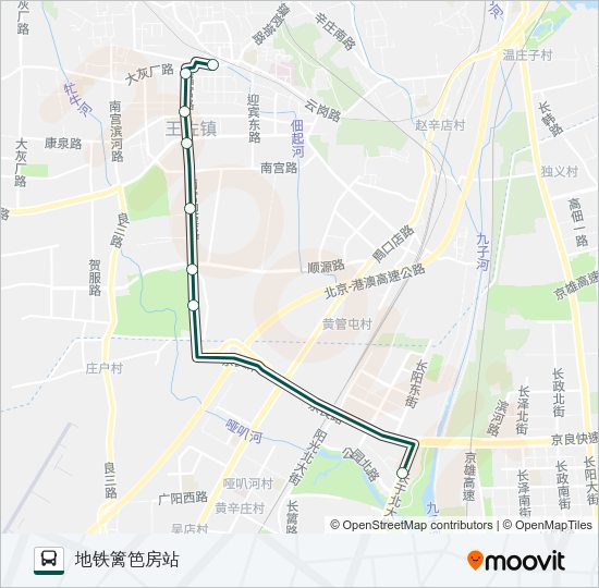 快速直达专线24 Bus Line Map