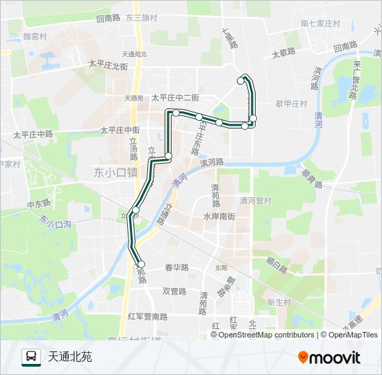 公交快速直达专28路的线路图