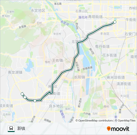 快速直达专线32 Bus Line Map