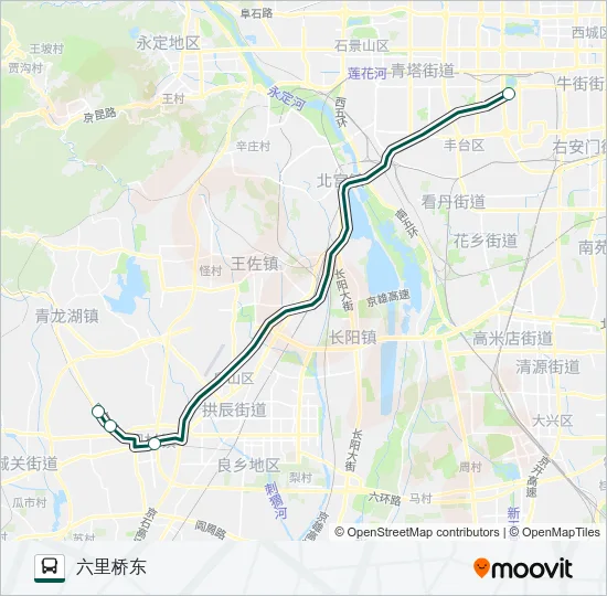 快速直达专线32 Bus Line Map