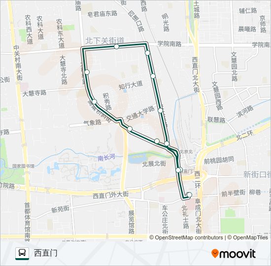 快速直达专线35 bus Line Map