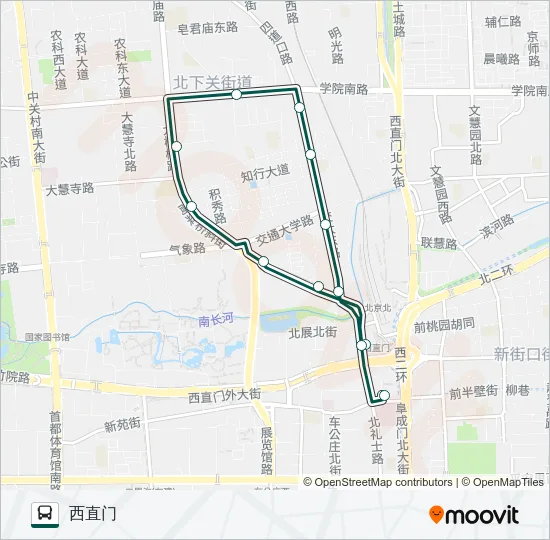 快速直达专线35 Bus Line Map