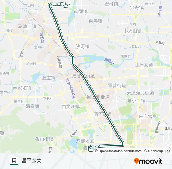 快速直达专线37 Bus Line Map