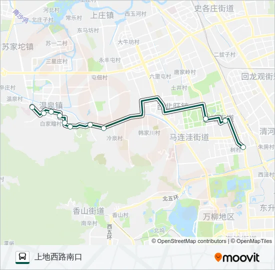 快速直达专线39 Bus Line Map