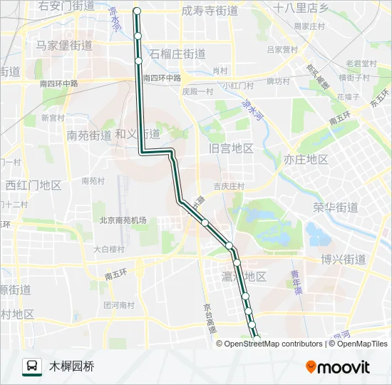 快速直达专线47 Bus Line Map