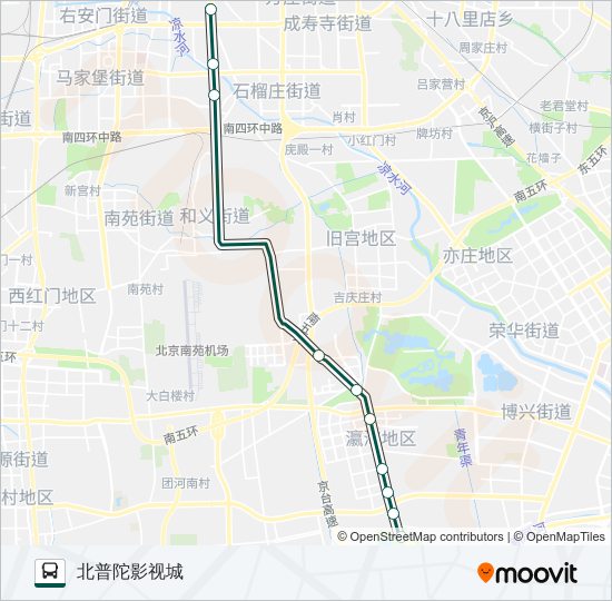 公交快速直达专47路的线路图