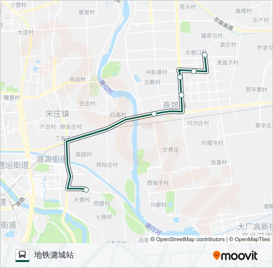快速直达专线62 Bus Line Map