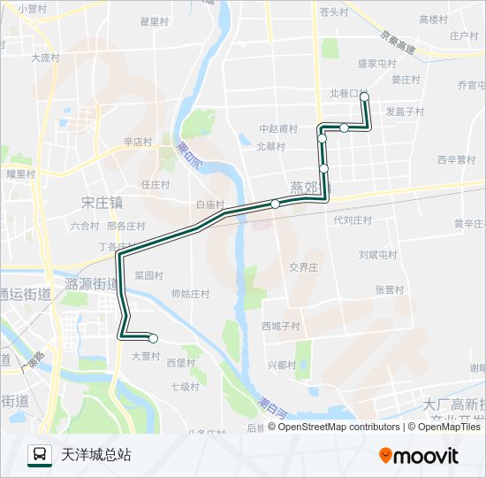 快速直达专线62 bus Line Map