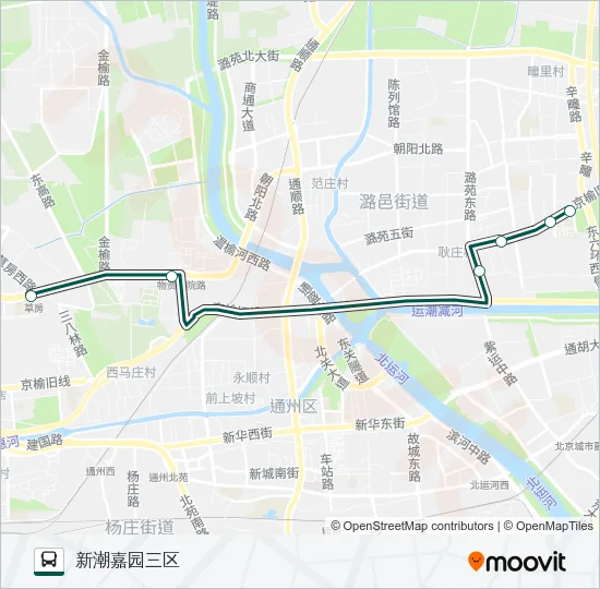 快速直达专线69 Bus Line Map