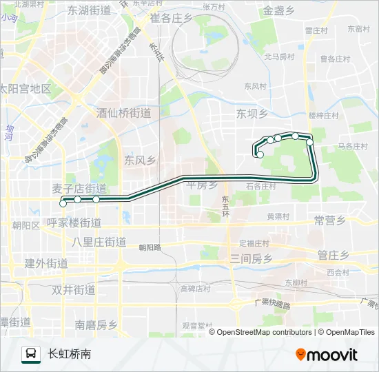 快速直达专线78 Bus Line Map