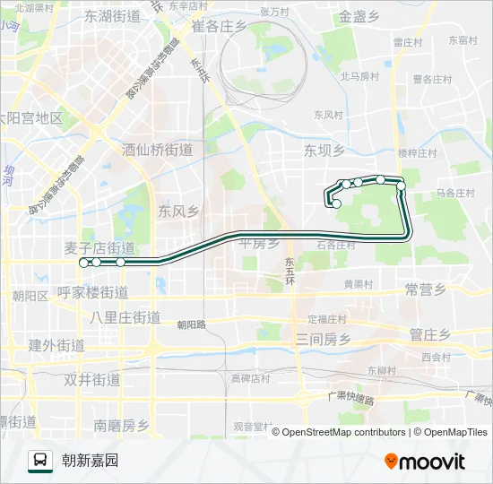 快速直达专线78 Bus Line Map