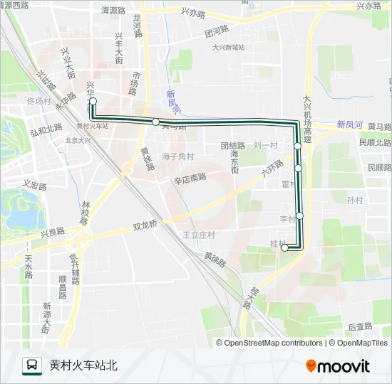 快速直达专线85 Bus Line Map