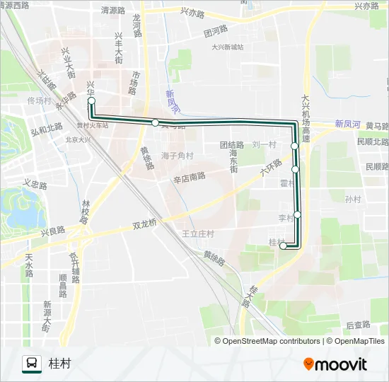 快速直达专线85 Bus Line Map