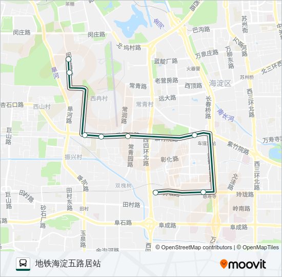快速直达专线92 Bus Line Map