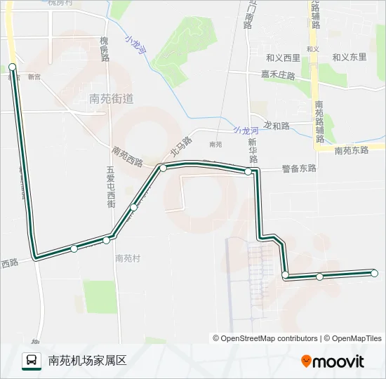 快速直达专线93 Bus Line Map