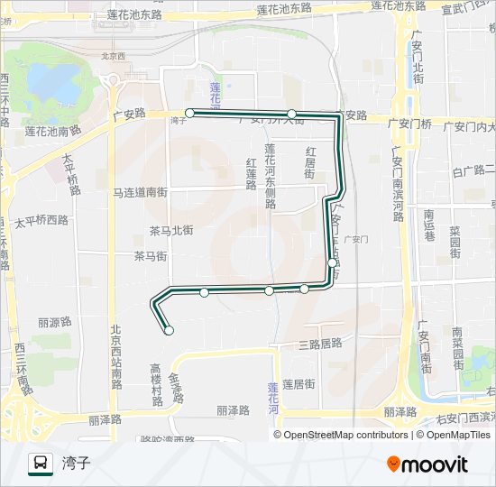 快速直达专线94 bus Line Map