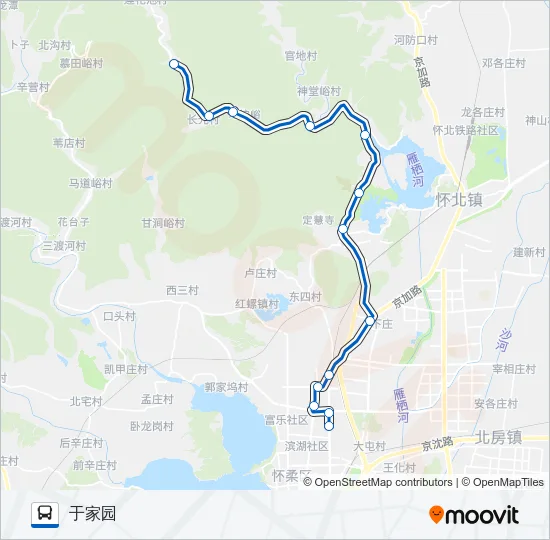 H49 Bus Line Map