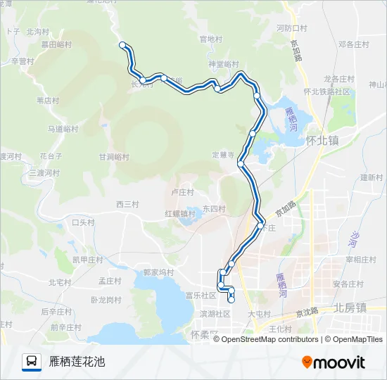H49 Bus Line Map