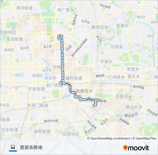 公交63路的线路图