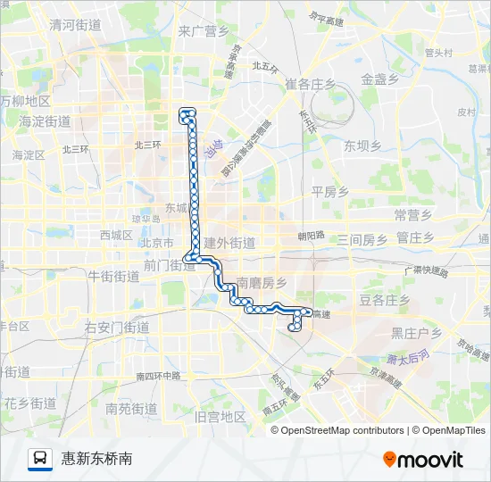 63 Bus Line Map
