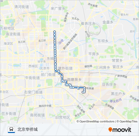 公交63路的线路图