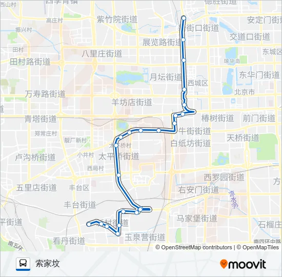 69 Bus Line Map