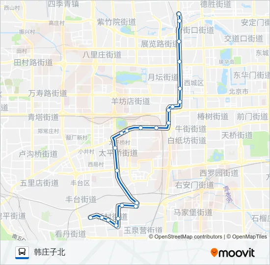 69 Bus Line Map