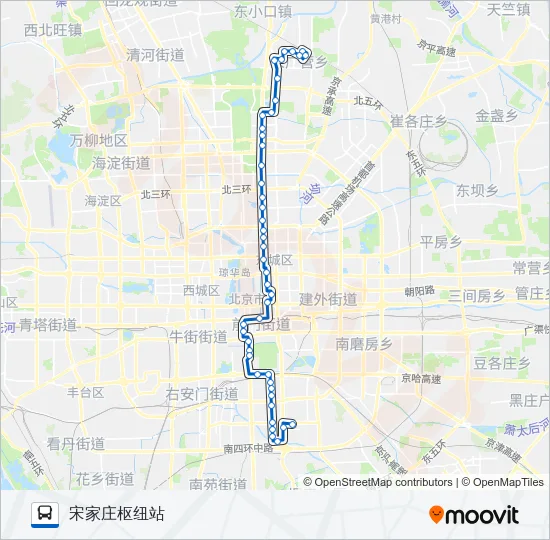 141 Bus Line Map