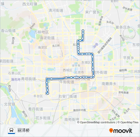 142 Bus Line Map