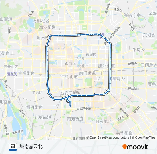 368外 Bus Line Map