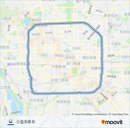 400内 Bus Line Map