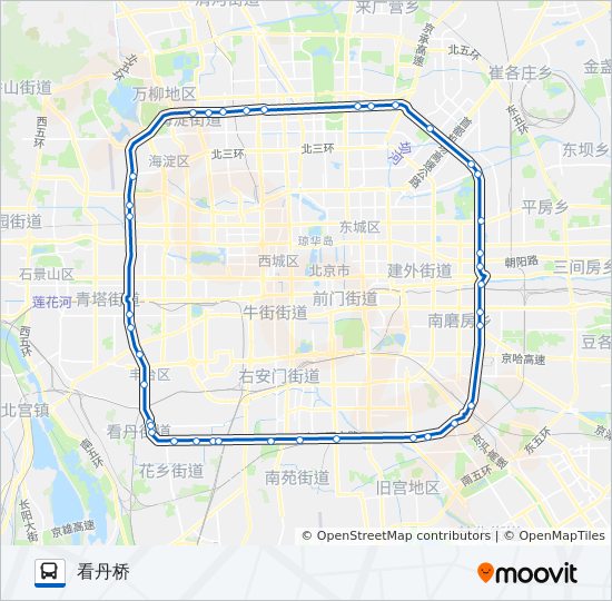 北京400路公交车线路图图片