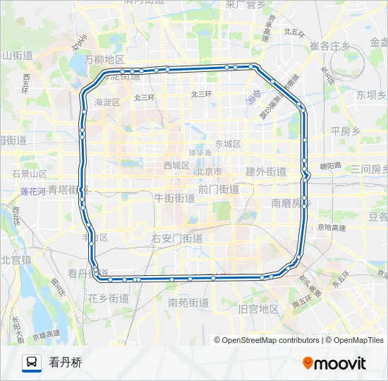 400快外 Bus Line Map