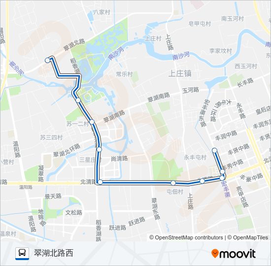 公交专38路的线路图